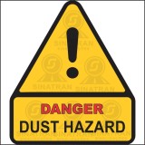 Danger - Dust hazard 